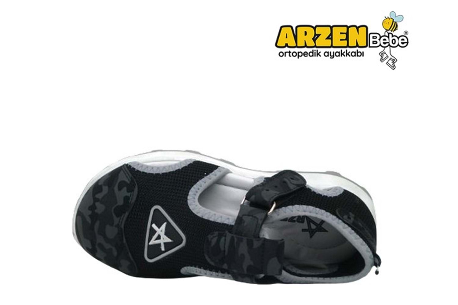 F- ARZEN SANDALET - ERKEK - 9512 - SİYAH-KAMUFLAJ