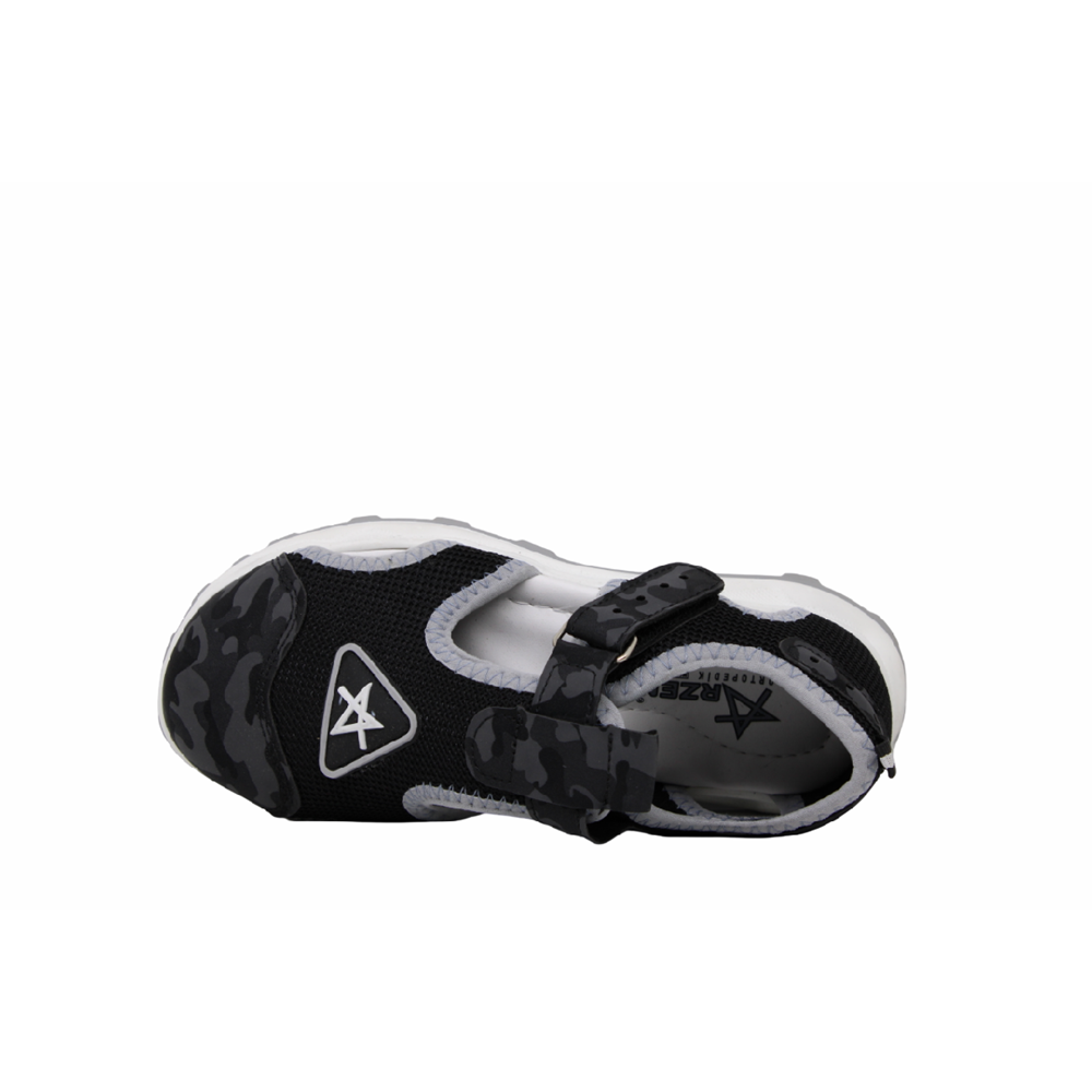 F- ARZEN SANDALET - ERKEK - 9512 - SİYAH-KAMUFLAJ