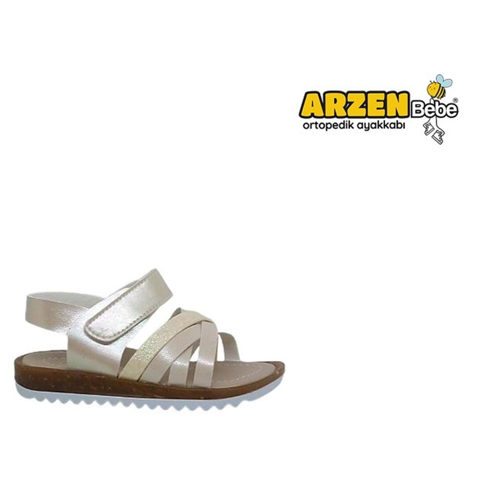 B- ARZEN SANDALET - KIZ - 7003 - SEDEF