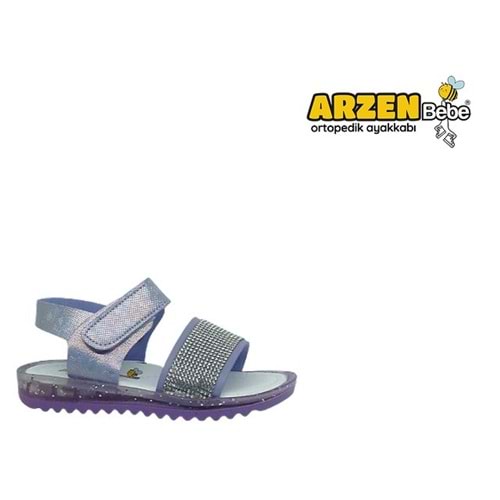 B- ARZEN SANDALET - KIZ - 7015 - LİLA