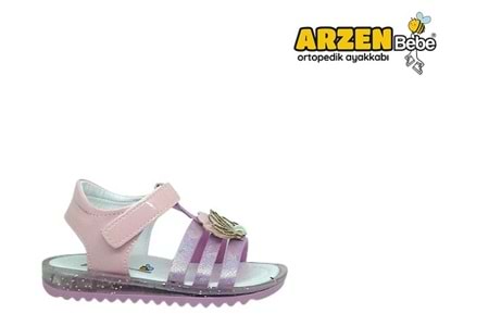 B- ARZEN SANDALET - KIZ - 7019 - PEMBE