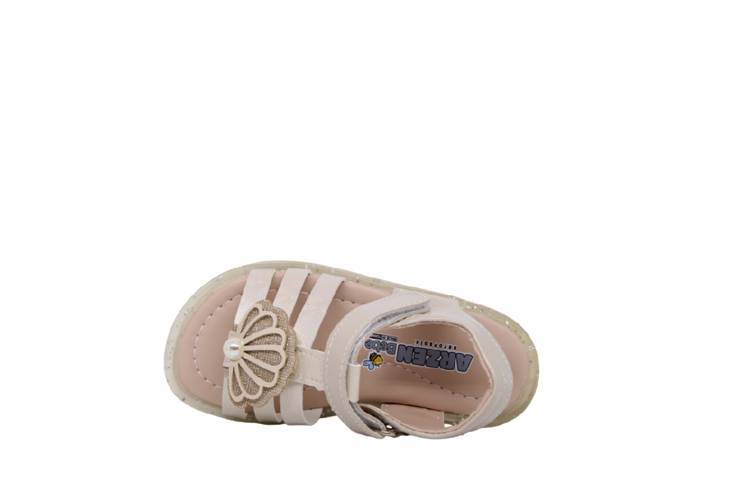 B- ARZEN SANDALET - KIZ - 7019 - SEDEF