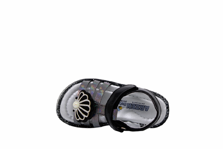 B- ARZEN SANDALET - KIZ - 7019 - SİYAH