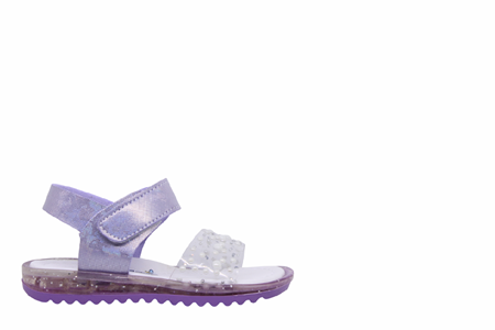 B- ARZEN SANDALET - KIZ - 7020 - LİLA-SİMLİ