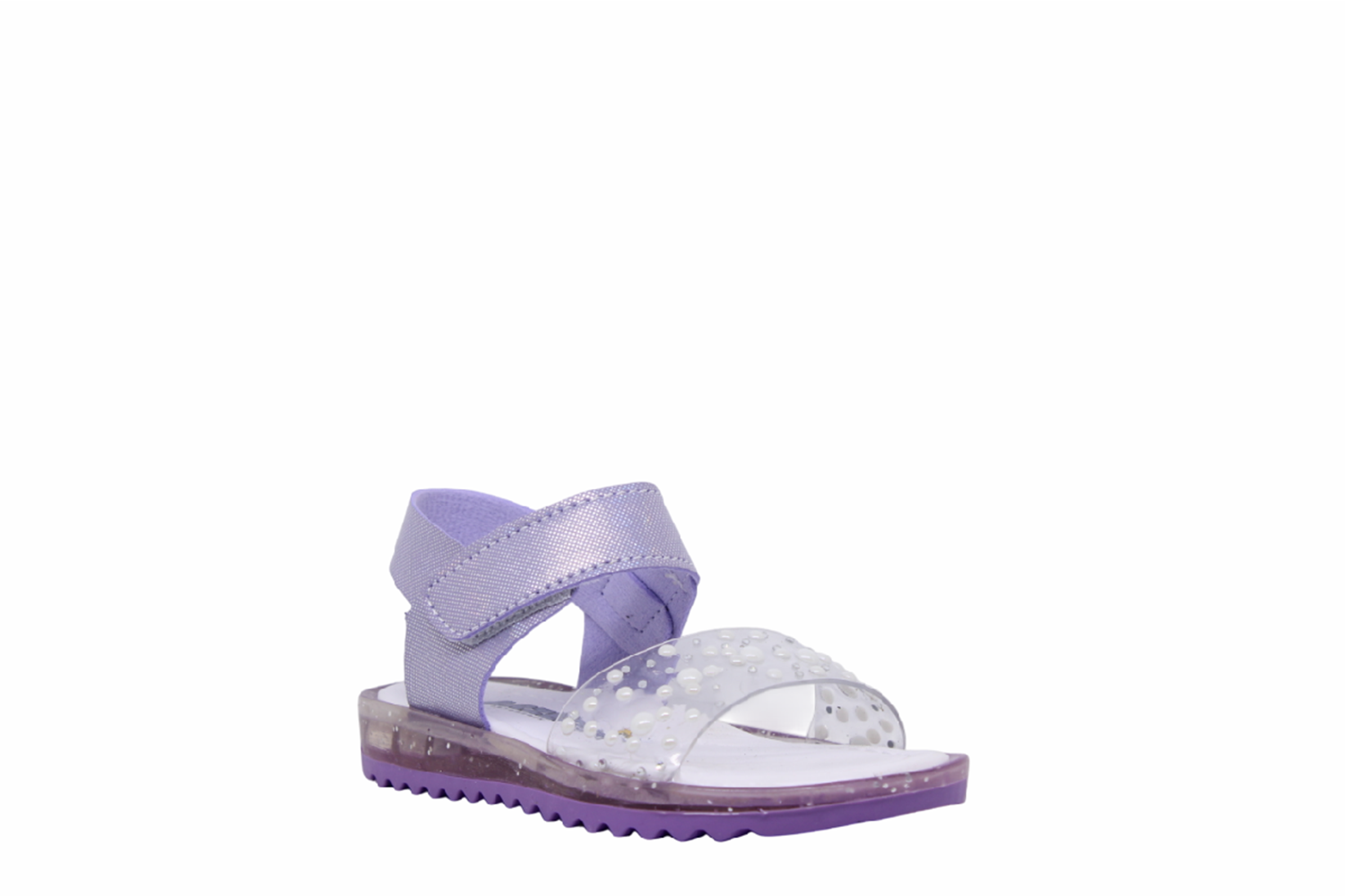 B- ARZEN SANDALET - KIZ - 7020 - LİLA-SİMLİ