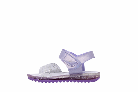 B- ARZEN SANDALET - KIZ - 7020 - LİLA-SİMLİ