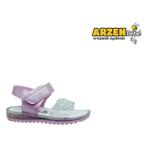B- ARZEN SANDALET - KIZ - 7020 - PEMBE-SİMLİ