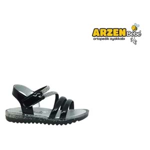 B- ARZEN SANDALET - KIZ - 7023 - SİYAH