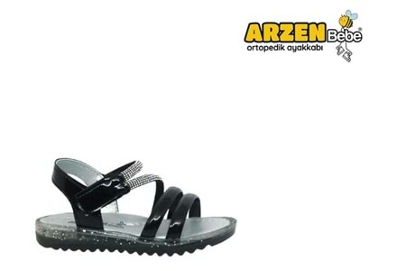 B- ARZEN SANDALET - KIZ - 7023 - SİYAH