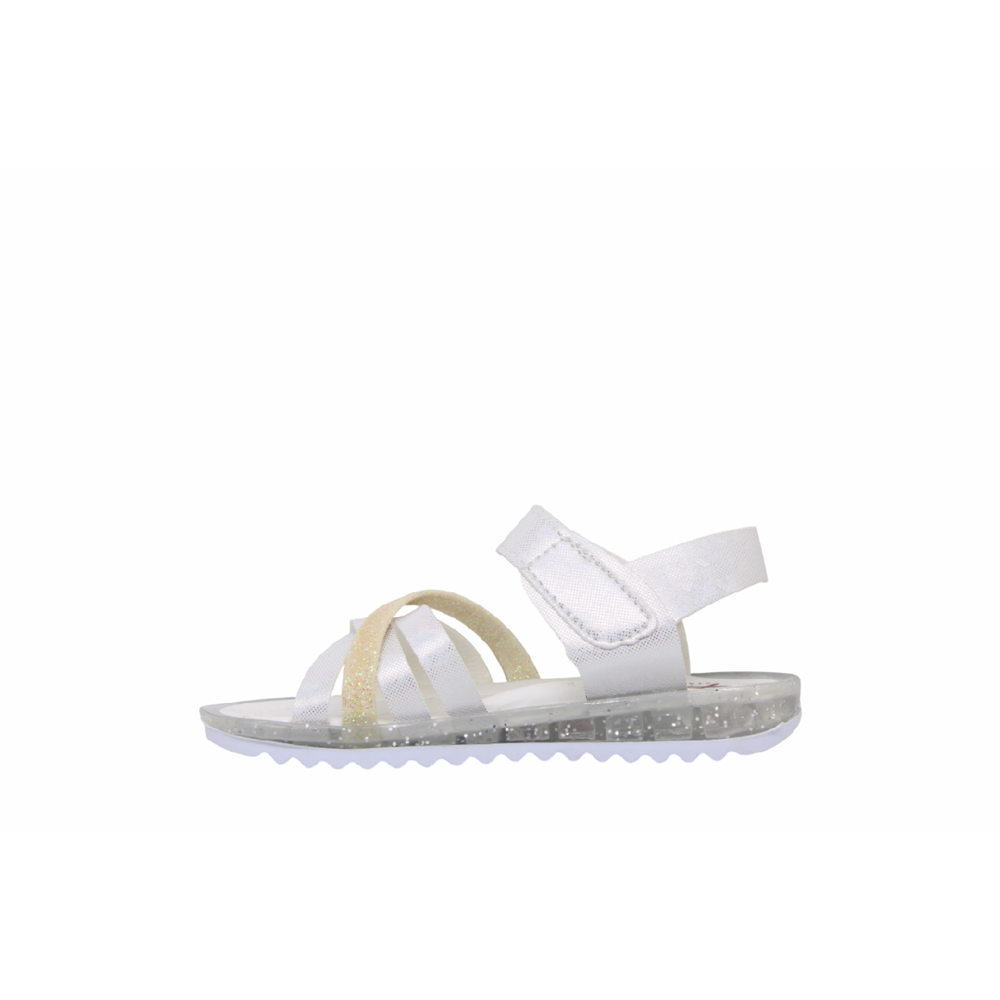 P- ARZEN SANDALET - KIZ - 8003 - BEYAZ-SİMLİ