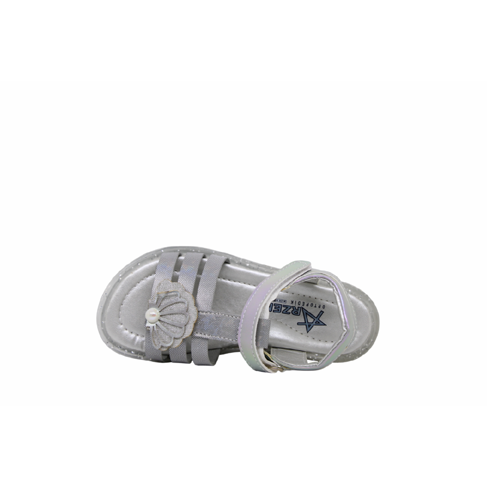 P- ARZEN SANDALET - KIZ - 8019 - GÜMÜŞ