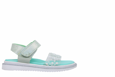 P- ARZEN SANDALET - KIZ - 8020 - SU-YEŞİLİ-SİMLİ