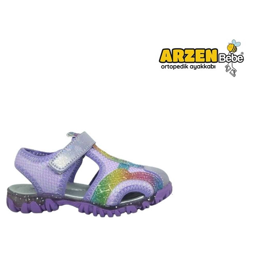 P- ARZEN SANDALET - KIZ - 8022 - LİLA