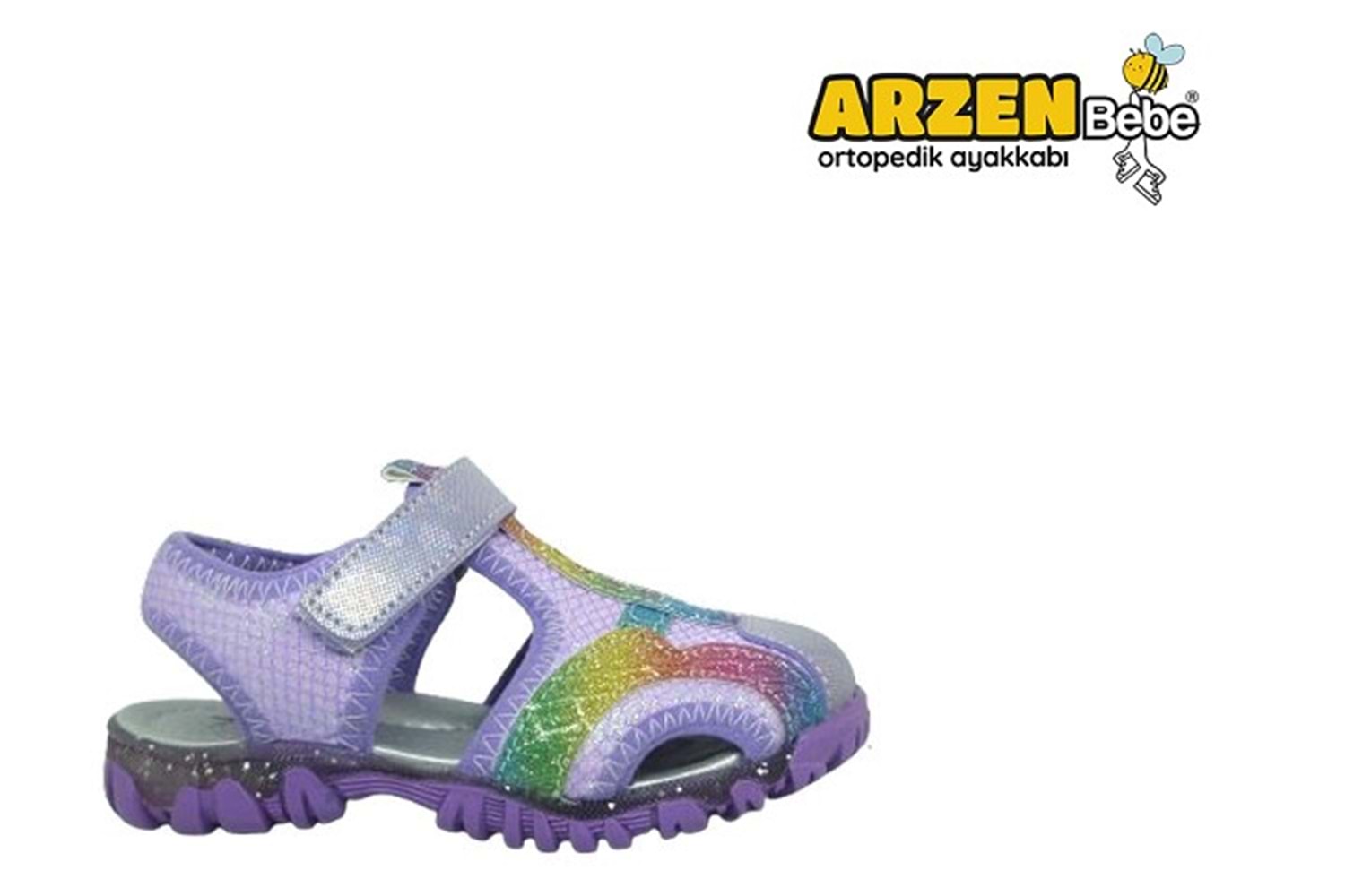 P- ARZEN SANDALET - KIZ - 8022 - LİLA