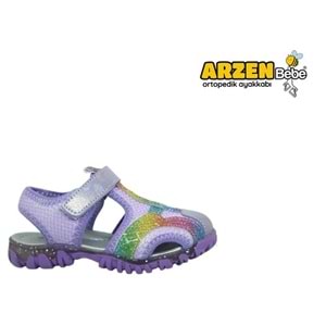 P- ARZEN SANDALET - KIZ - 8022 - LİLA
