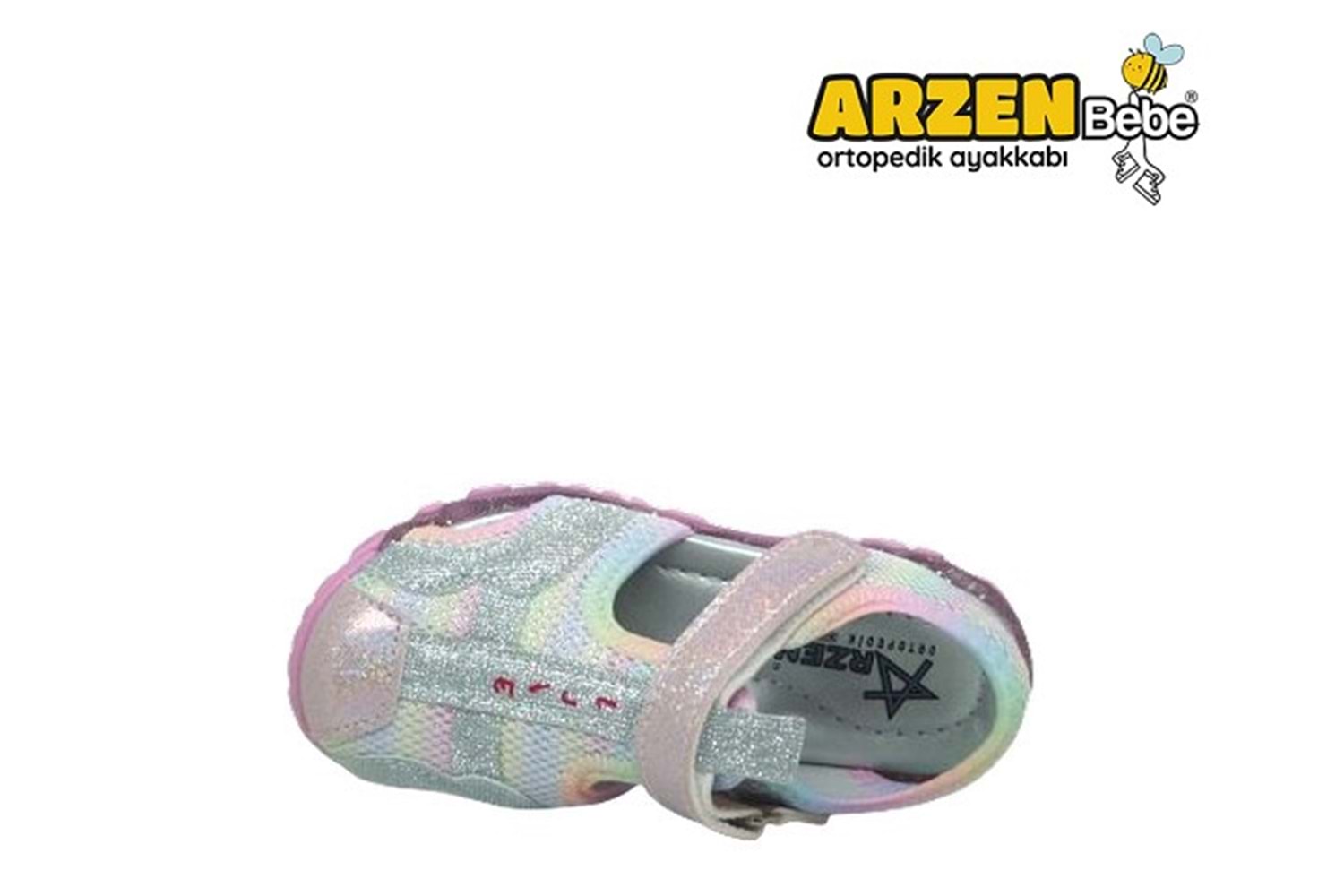 P- ARZEN SANDALET - KIZ - 8022 - PEMBE