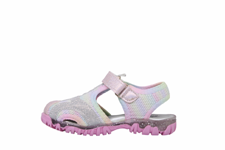 P- ARZEN SANDALET - KIZ - 8022 - PEMBE