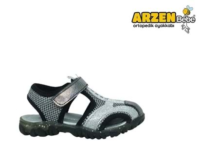 P- ARZEN SANDALET - KIZ - 8022 - SİYAH