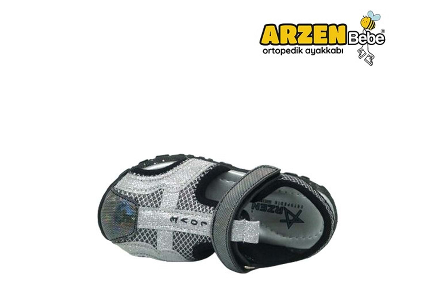 P- ARZEN SANDALET - KIZ - 8022 - SİYAH