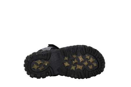 P- ARZEN SANDALET - KIZ - 8022 - SİYAH