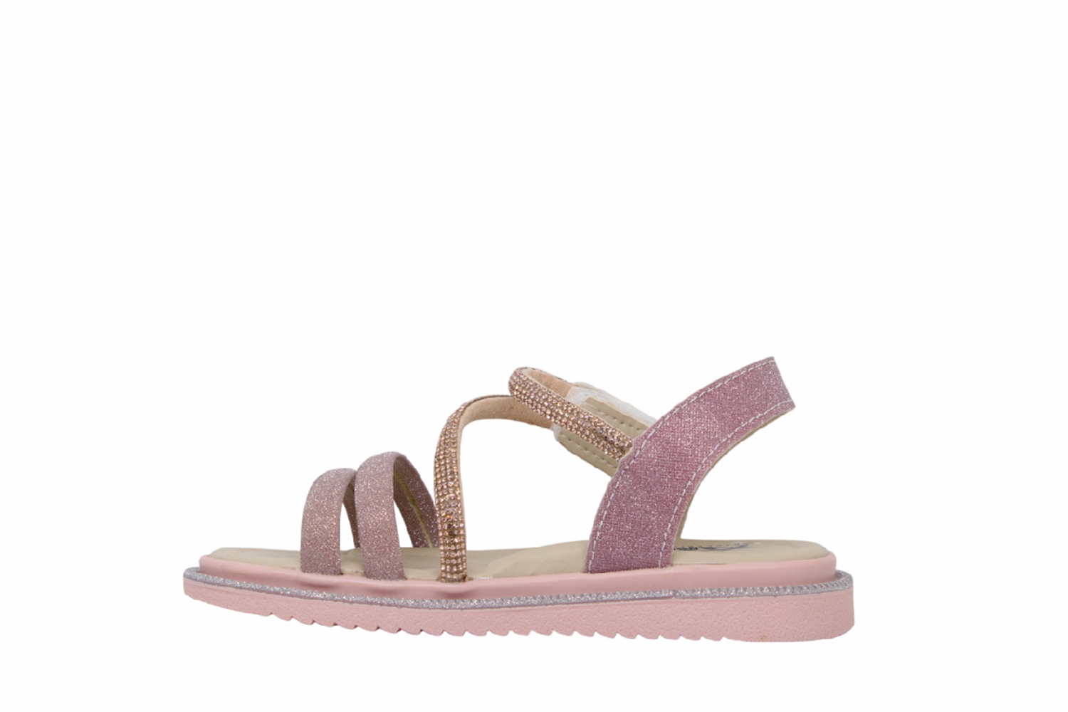 P- ARZEN SANDALET - KIZ - 8023 - PUDRA