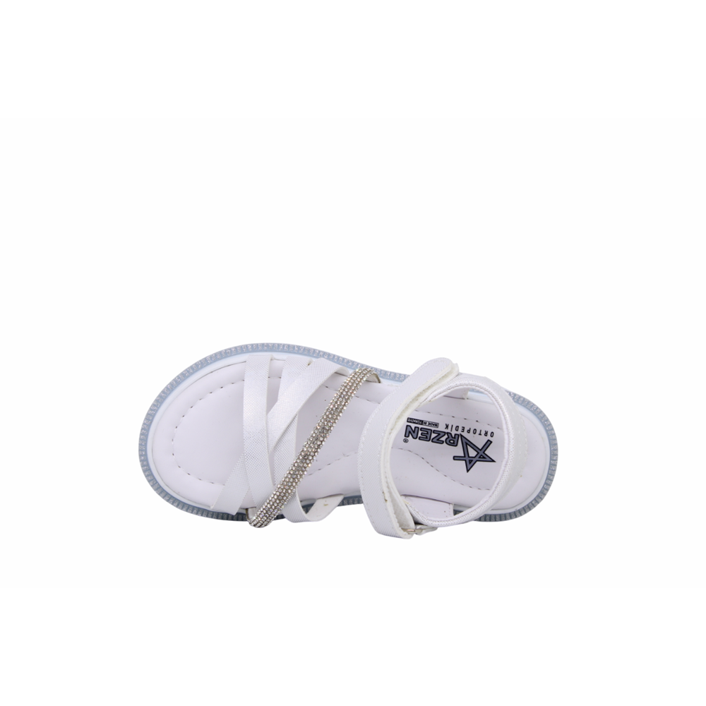 P- ARZEN SANDALET - KIZ - 8024 - BEYAZ