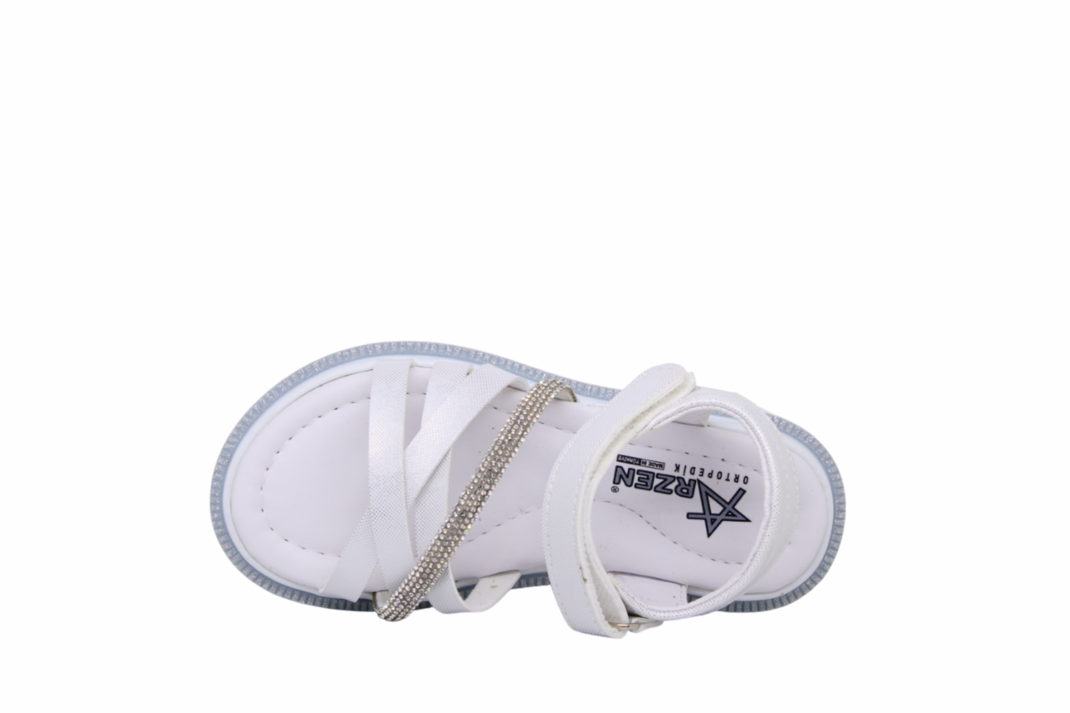 P- ARZEN SANDALET - KIZ - 8024 - BEYAZ