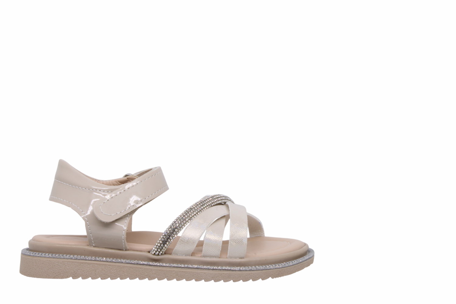 P- ARZEN SANDALET - KIZ - 8024 - BEJ