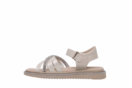 P- ARZEN SANDALET - KIZ - 8024 - BEJ