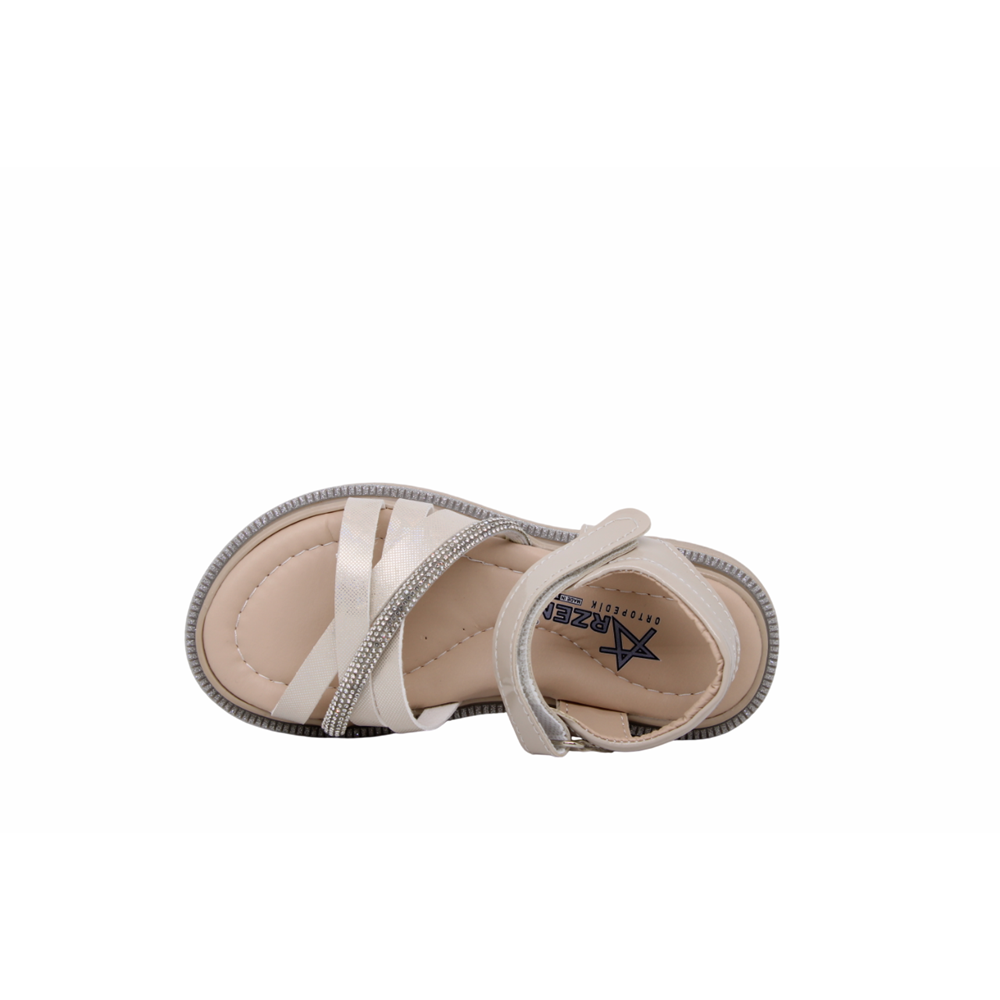 P- ARZEN SANDALET - KIZ - 8024 - BEJ
