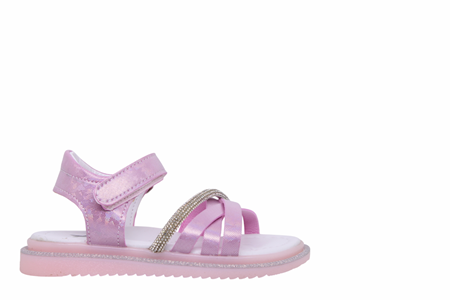P- ARZEN SANDALET - KIZ - 8024 - PEMBE