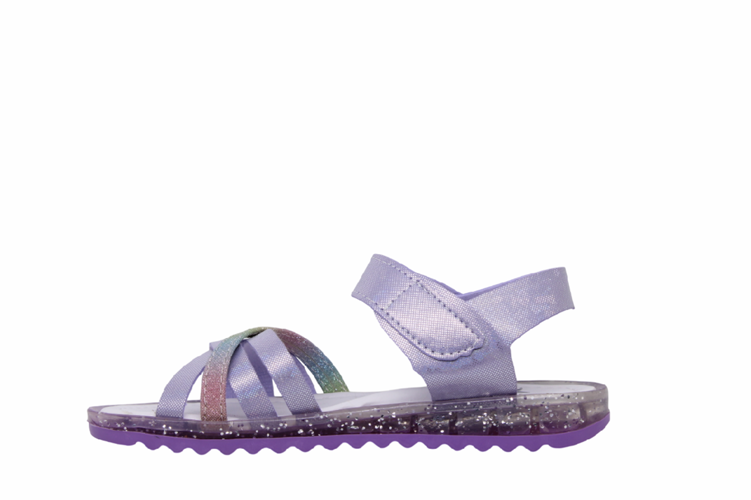 F- ARZEN SANDALET - KIZ - 9003 - LİLA-SİMLİ