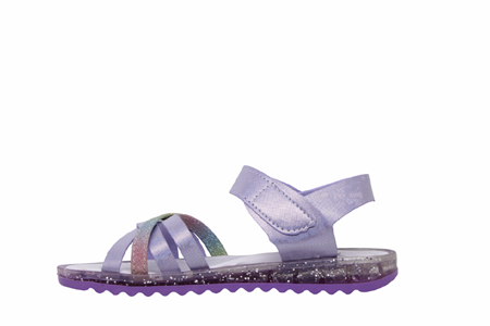 F- ARZEN SANDALET - KIZ - 9003 - LİLA-SİMLİ