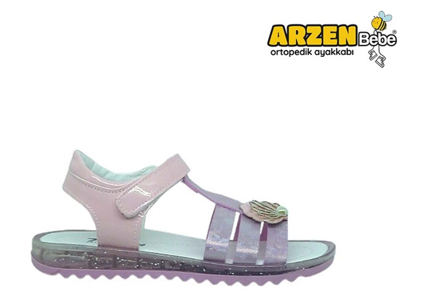 F- ARZEN SANDALET - KIZ - 9019 - PEMBE