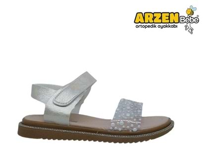 F- ARZEN SANDALET - KIZ - 9020 - SEDEF-SİMLİ