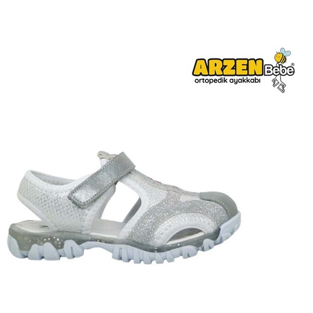 F- ARZEN SANDALET - KIZ - 9022 - BEYAZ