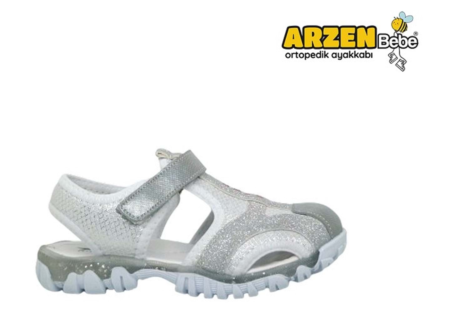 F- ARZEN SANDALET - KIZ - 9022 - BEYAZ