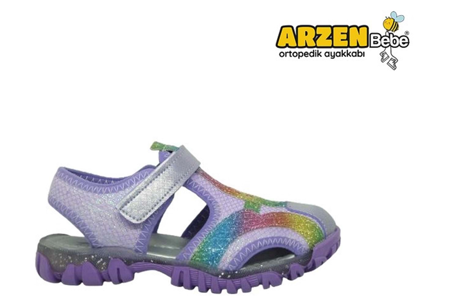 F- ARZEN SANDALET - KIZ - 9022 - LİLA