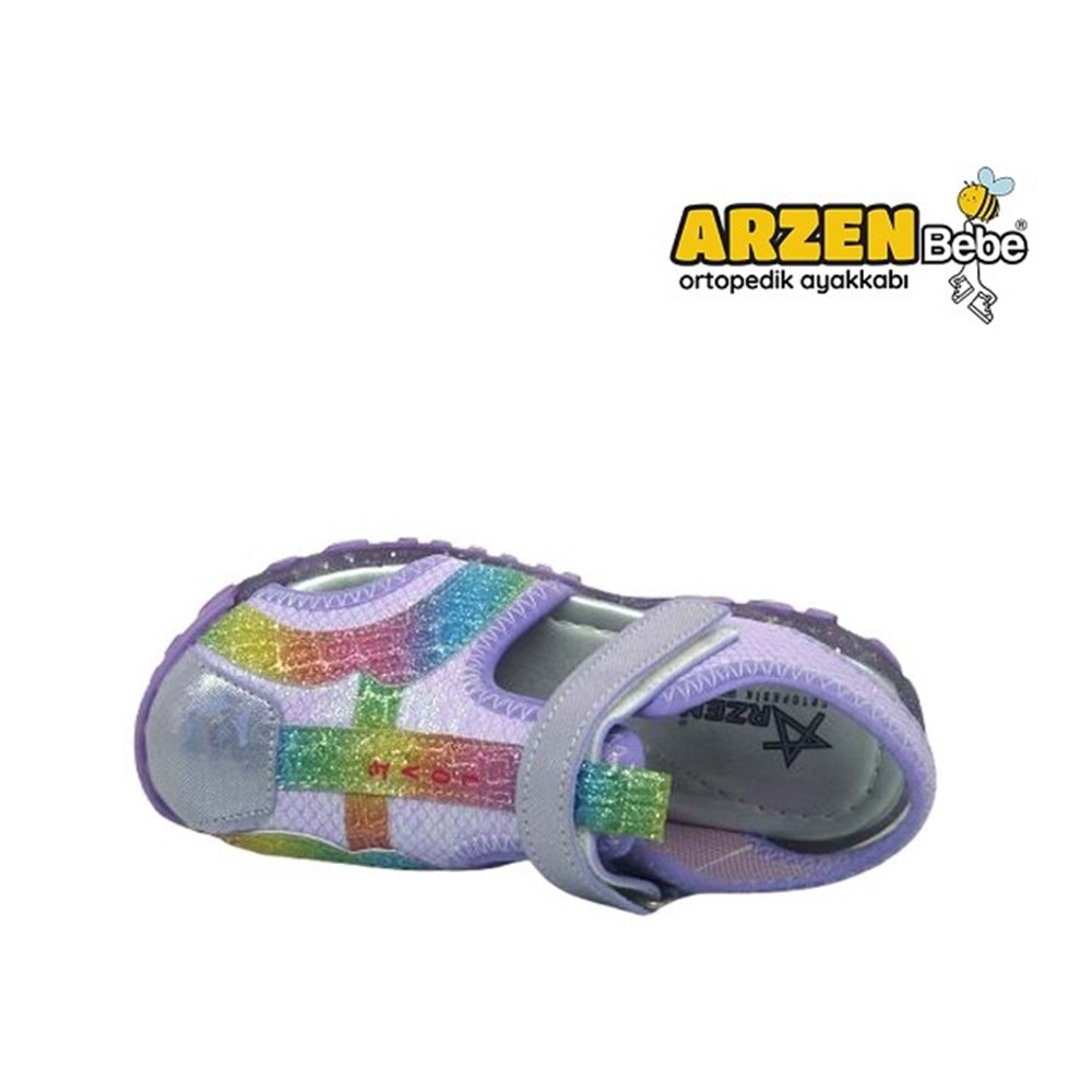 F- ARZEN SANDALET - KIZ - 9022 - LİLA