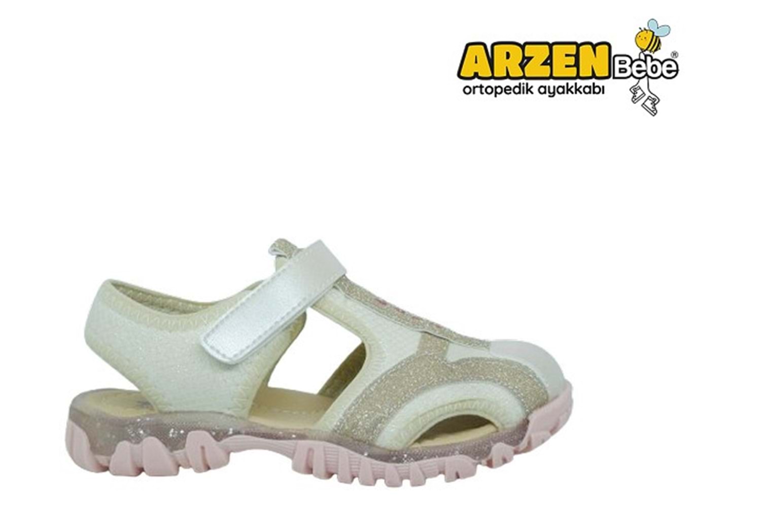 F- ARZEN SANDALET - KIZ - 9022 - SEDEF