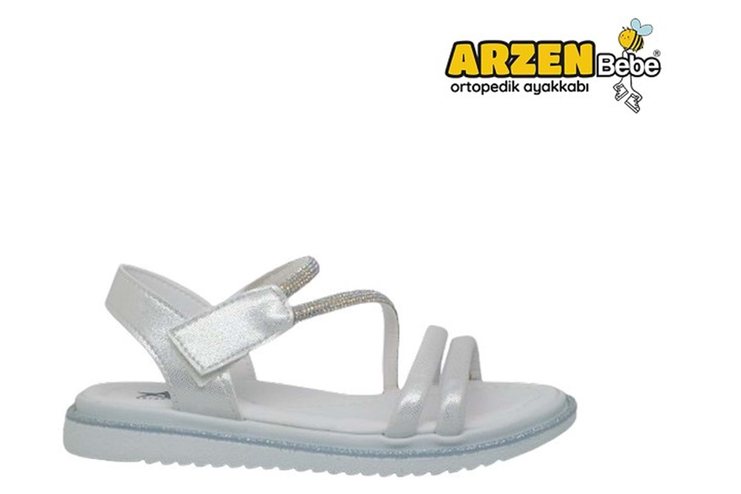 F- ARZEN SANDALET - KIZ - 9023 - BEYAZ