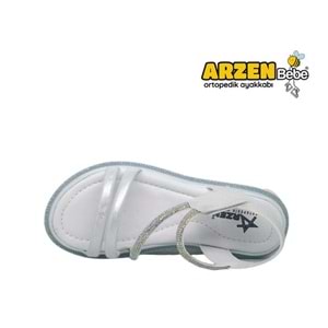 F- ARZEN SANDALET - KIZ - 9023 - BEYAZ