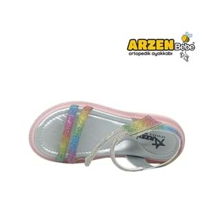 F- ARZEN SANDALET - KIZ - 9023 - GÖKKUŞAĞI
