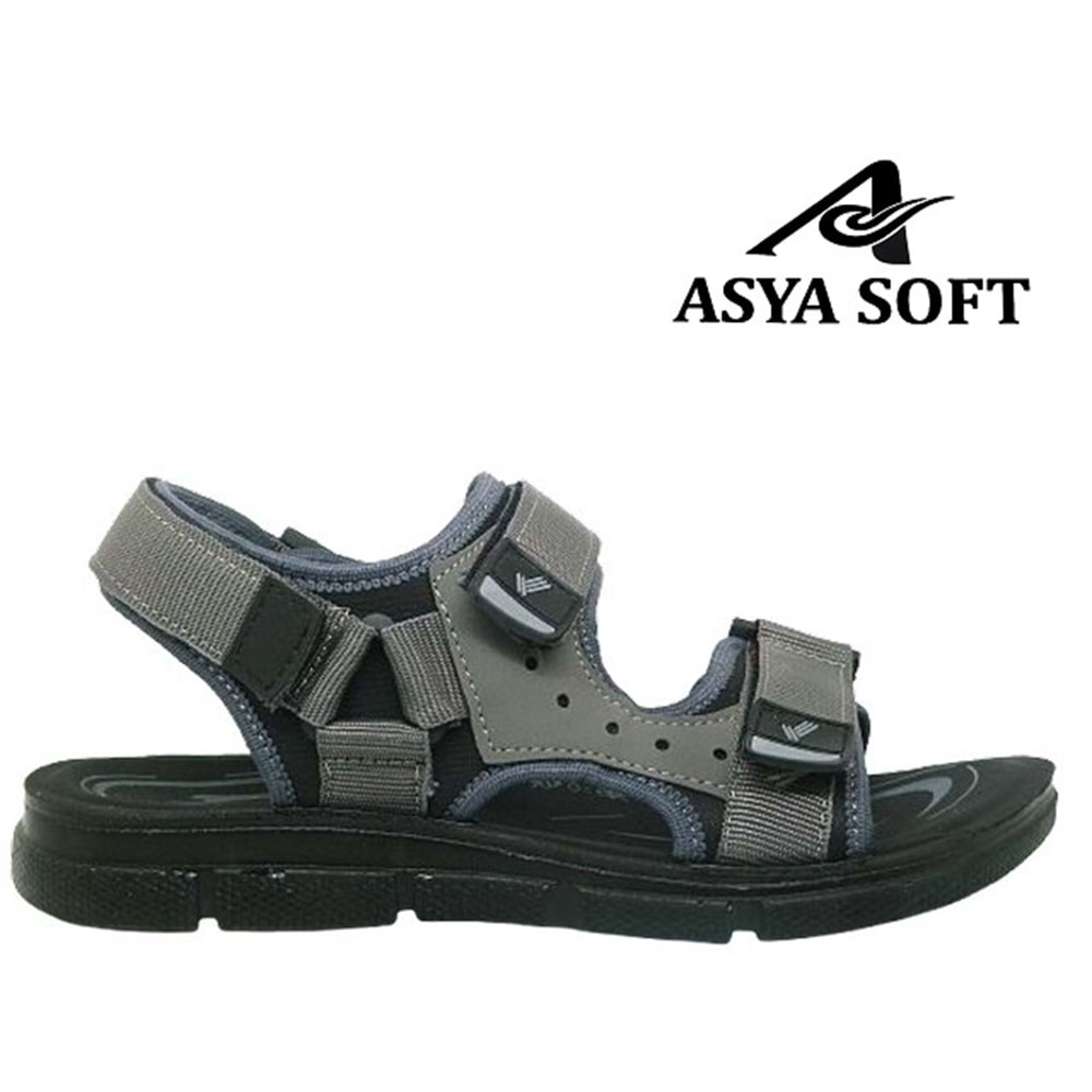 M- ASYA SANDALET - 18011 - GRİ