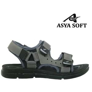 M- ASYA SANDALET - 18011 - GRİ