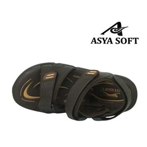 M- ASYA SANDALET - 18012 - KAHVE