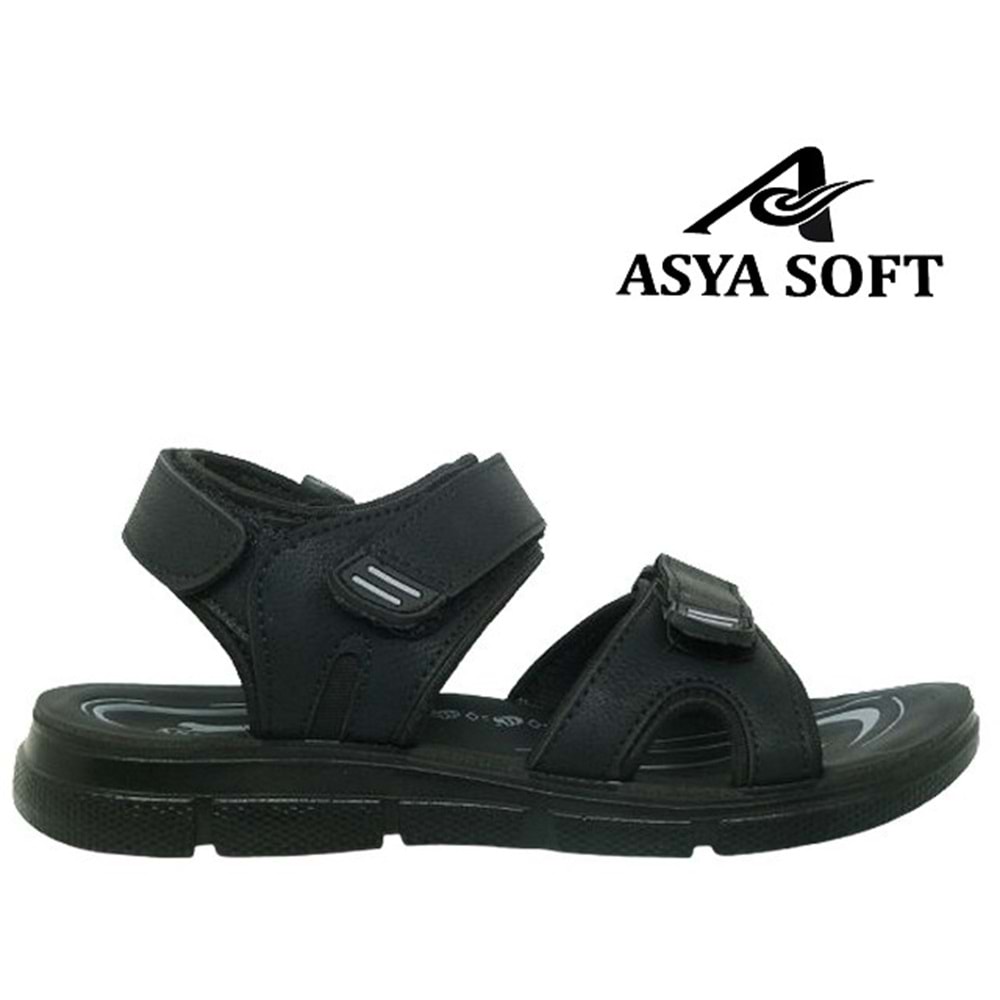 M- ASYA SANDALET - 18012 - SİYAH