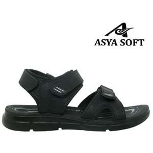 M- ASYA SANDALET - 18012 - SİYAH