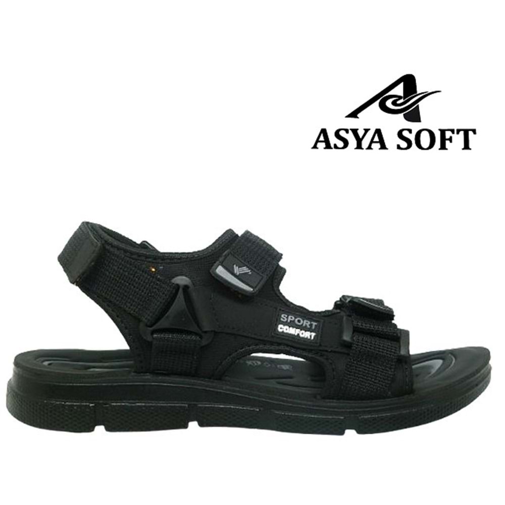 M- ASYA SANDALET - 18035 - SİYAH