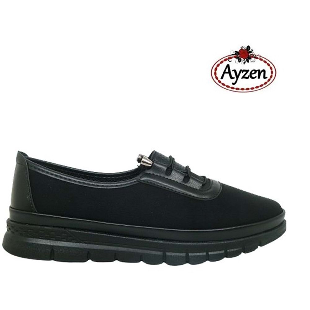 Z- AYZEN COMFORT - POLİ - Z-1026 - SİYAH - 37-41 NO
